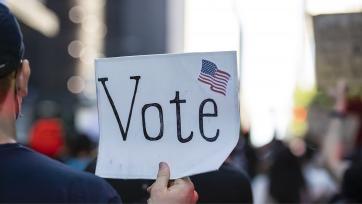 vote sign