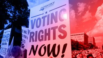 Voting Rights sign
